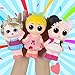 POKONBOY 6 Pack Jumbo Squishies Squishy Toys, Cute Kawaii Squishies Slow Rising Squishies Pack Party Favors Stress Relief Toys for Grils Boys