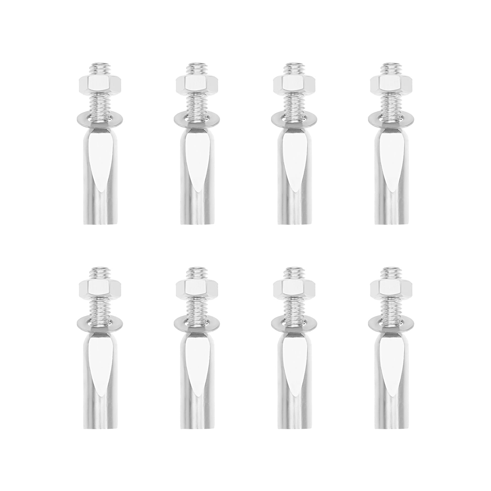 LT Easiyl 8Pcs Bike Cotter Pins 9x42mm Bicycle Pins Foot Bearing Wedges Crank Wrench Cycling Accessories Crank Chainwheel for Bicycle Moped