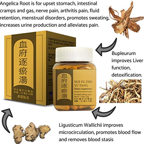 Xue Fu Zhu Yu Tang :: Herbal Supplement for Circulation and Discomfort :: Made in USA