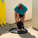 Osprey Wetsuit Changing Mat Waterproof Beach Travel Bag Folding Mat Black view 3