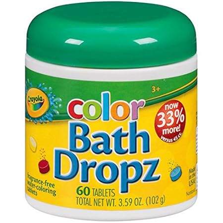 Crayola Color Bath Dropz 3.59 Ounce