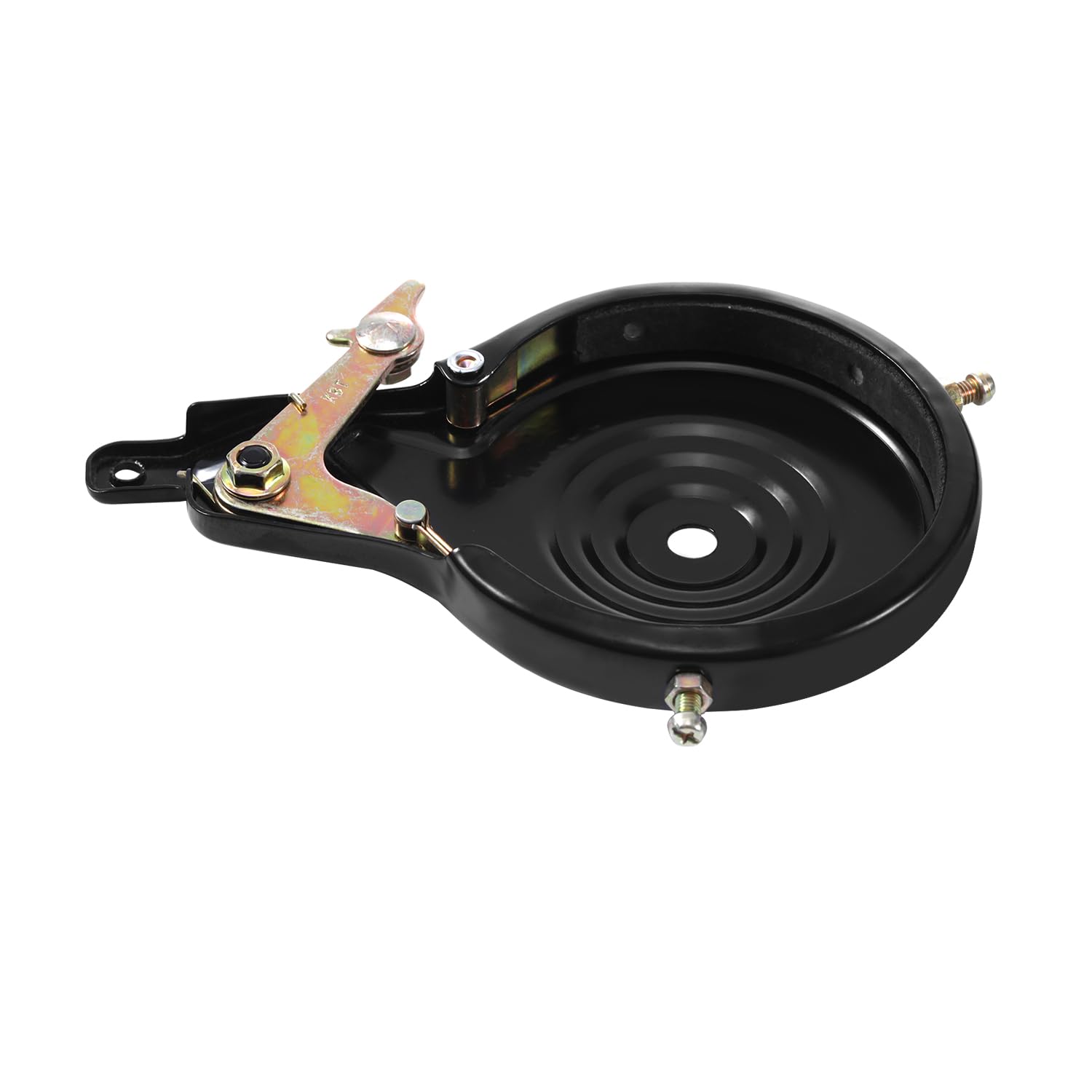 KAMIER 90mm Rear Band Drum Brake Assembly Replacement for Razor MX350 MX400 ZR350 SX350 Dirt Bike Pocket Mod Electric Scooter Rambler 12 Mini Bike Kids Pocket Rocket E-Bike E-Scooter Hevay Duty Parts