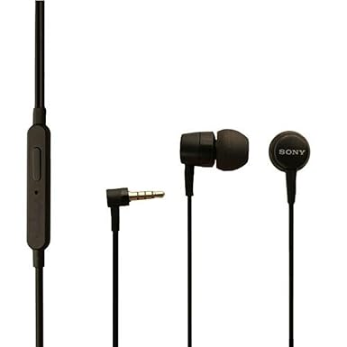 Original Sony Mobile Headset MH750 für Xperia tipo in Schwarz In-Ear Inear Ohrhörer Kopfhörer Stereo