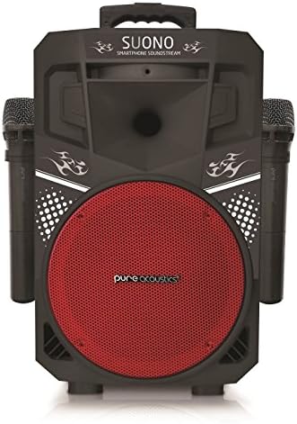 aw portable 1200w active pa speaker