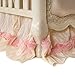 Glenna Jean Crib Skirt Victoria Dust Ruffle for Baby Nursery Crib