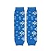 Elesa Miracle 6pc Baby & Toddler Cozy Soft Leg Warmers, Kneepads, Gift Set for Little Boys & Girls (Christmas Color)