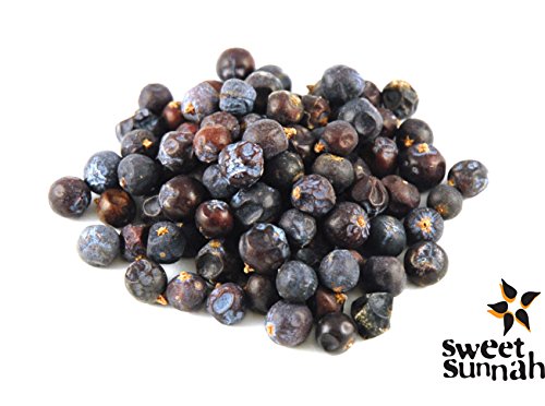 Sweet Sunnah's Natural Whole Juniper Berries 1 lbs - Non GMO