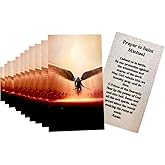 Westmon Works St Michael Holy Card Bulk Classroom or Church Congregation Pack Bundle with Prayer to Archangel Warrior Saint, Set of 25