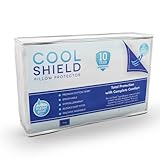 Cool Shield No Allergy Waterproof Pillow Protector (1) - Breathable Cotton Terry Zippered Encasement Protects Against Dust Mites, Allergens, Bacteria, Mold and Fluids - Machine Washable - Size: King