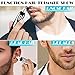 Nose Hair Trimmer for Men Women 2019 Professional Nose Ear Hair Trimmer Clipper Hair Remover Waterproof Dual Edge Blades Wet/Dry Battery-Operated（Not Included） (A)