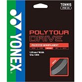 Yonex POLYTOUR Drive 16L Tennis String (Set) - Silver