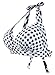futurino Women Bikini Vintage 50s Plaid Pattern Halter Bikini Top Swimsuits