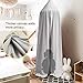 Jeteven Cotton Bed Canopy Bed Tent for Girls Bed, Play Tent Reading Nook Round Cotton Dome Curtains for Baby Kids Games House-Grey