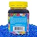 Magic Beadz - Blue Gel Water Beads - Transparent Jelly Pearls - Vase Filler - Wedding Centerpiece - Candles - Flower Arrangements - Over 30,000 Beads - 11oz Jar Makes Over Ten Gallons