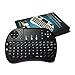 Mini Keyboard with Touchpad 2.4Ghz Wireless Qwert keyboard With Li Battery Universal Remote Control for PC Xbox 360 Ps3 Google Android Tv Box (Black)