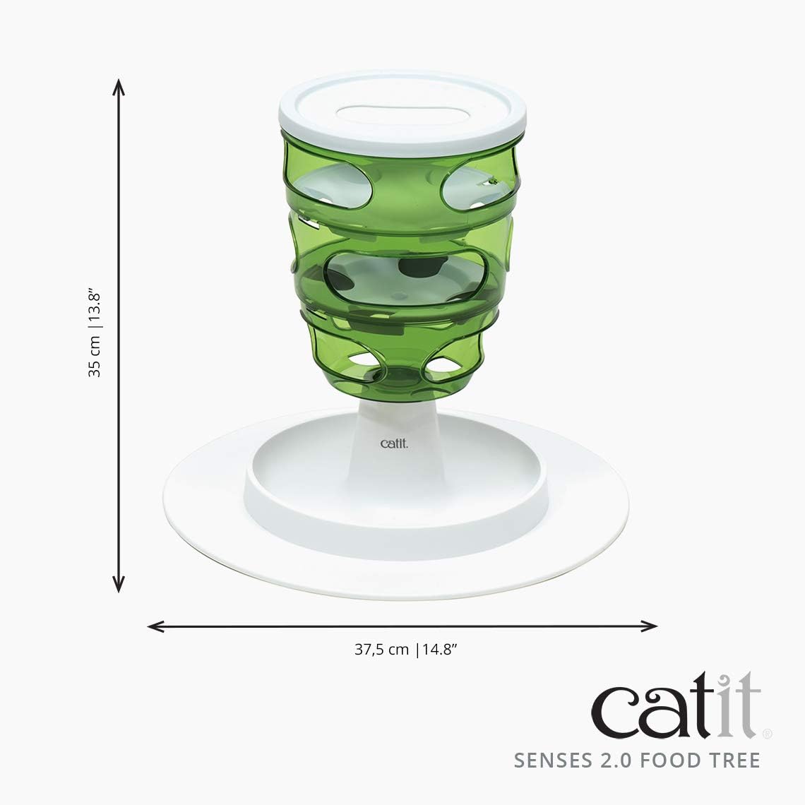 Catit Senses 2.0 Food Tree – Interactive Cat Toy : Outdoor And Patio Products : Pet Supplies