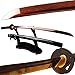Shijian Folded Steel Japanese Katana Bloody Red Blade Full Tang Samurai Sword
