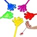 AMGLOBAL 100 Pieces Assorted Stretchy Sticky Toy, Includes 20 Sticky Hands, 20 Sticky Snakes, 20 Sticky Hammers, 20 Sticky Frogs and 20 Wall Climb Men for Kids for Fun
