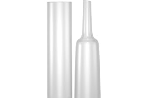 PPCLION Diameter 1.5" Dual Wall Clear Heat Shrink Tubing 3:1, 4Ft Long Electrical Shrink Tube for Wires,Marine Grade Shrink Tube with Adhesive Lined Waterproof