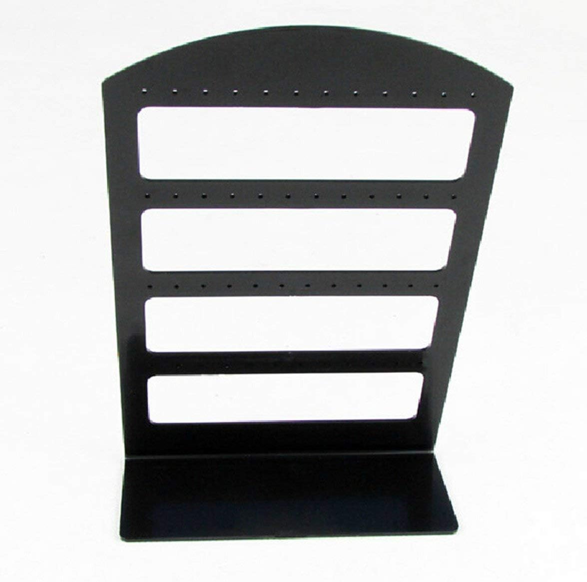 1pcs 48 Hole Earrings Ear Studs Display Holder Stand Showcase Plastic Jewelry Organizer Rack Flat Earring Holder