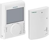 Siemens RDJ100RF SET Room Thermostat RF Daily Digital Programmer Transmitter view 1