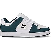 DC Men's Manteca 4 Skate Shoe, Teal/White/Black, 4.5