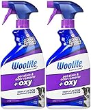Woolite Pet Stain & Odor Remover Carpet Cleaner + Oxygen, 22 oz-2 pk