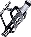 Bike Water Bottle Holder, Black or White Gloss, Secure Retention System, No Lost Bottles, Lightweight and Strong Bicycle Bottle Cage, Quick and Easy to Mount, Great for Road and Mountain Bikes
