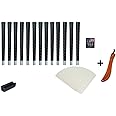 Tacki-Mac Jumbo Size Pro Wrap Golf Grip Kit + Utility Hook Blade (13 grips, Grip tape, clamp, Grip removal hook blade, instructions)