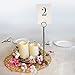 Gray Bunny GB-6790B Place Card Holder 12 in 12-pk, Brass Table Card Holder Tabletop Menu Harp-Clip Table Number Holder Recipe Stand Reserved Card Holder, for Restaurants Rustic Gold Weddings Banquets