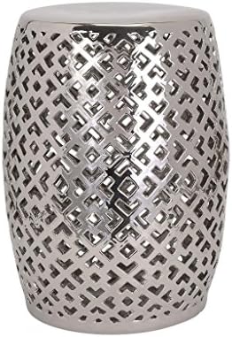 Decoratively Authentic Lexor Ceramic Stool Home Furniture Décor