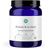 Ora Organic Vegan Protein Powder - 21g Plant Based Protein Powder for Women and Men | Low Net Carbs, Keto Friendly, Gluten Fr