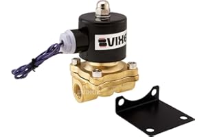 Vixen Air 3/8" NPT Air Ride Suspension High Flow Normally Closed Electric Air Valve (Solenoid) 210 PSI VXF2038