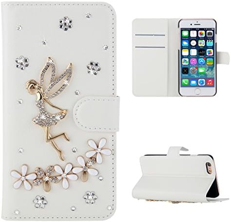 Scheam Alcatel OneTouch Pop C9 OT7047 Holster Case Flip, Cover Suit Premium Vertical Leather Pouch Sleeve Carrying Case Cover Slim with Card Slot Holster for Alcatel OneTouch Pop C9 OT7047 (Angel)