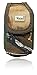Premium AccessoryHappy Vertical Canvas Belt Case, Small Hunting Camo Rugged Pouch Holster Nylon Metal Clip Flip Phone Belt Case Fits Most FLIP Small/Medium Phones (Camo)