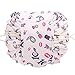 WJood Store Portable Fashion Drawstring Cosmetic Bag Large Capacity Waterproof Travel Makeup Pouch Magic Toiletry Bag for Womens Girls,Make-up Pattern