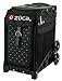 Zuca Mystic Sport Insert Bag (Quilted Black w/Rhinestones) with Black Non-Flashing-Wheels Sport Frame