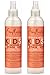 Shea Moisture Coconut & Hibiscus KIDS Extra Moisturizing Detangler, Slippery Elm and Marshmallow Extracts, Anti-Frizz, Moisture & Shine 8 oz, Pack of 2