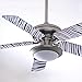 Fancy Blade Ceiling Fan Accesories Blade Cover Decoration, Zebra Print