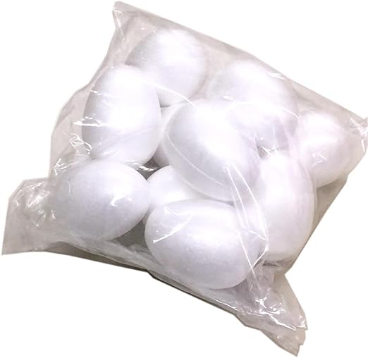 Amazon 発泡スチロールたまご 10個組 E型 工作素材 コスプレ 仮装 通販