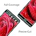 SUPTMAX LG V20 Screen Protector [Full Coverage] [High Sensitivity] Tempered Glass Screen Protector LG V20 (Black)