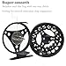 Croch Fly Fishing Reel with Aluminum Alloy Body 3/4, 5/6, 7/8 Weights(Black, Gun Green, Gold, Silver)