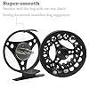 Croch-Fly-Fishing-Reel-with-CNC-machined-Aluminum-Alloy-Body-with-100FT-Fly-Lines-and-Tapered-Leader