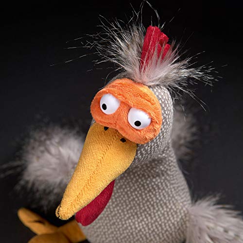 SIGIKID 39081 Chicken Checker Beasts Town Kinder und Erwachsene Kuscheltier empfohlen ab 3 Jahren mehrfarbig – Bild 5