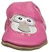 Robeez Girls' Soft Soles, Owl Playmates Bright Pink, 6-12 Months M US Infant