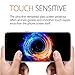 Comfoet Valley [2 Pack] Galaxy S8 Plus Tempered Glass Screen Protector for Samsung Galaxy S8 Plus(Black)