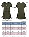 Nomorer Women's V Neck Drawstring Sides Shirring Pleated Front Top