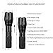 BESTWIN LED Tactical Flashlight with Zoomable Focus 5 Modes and Handheld Torch