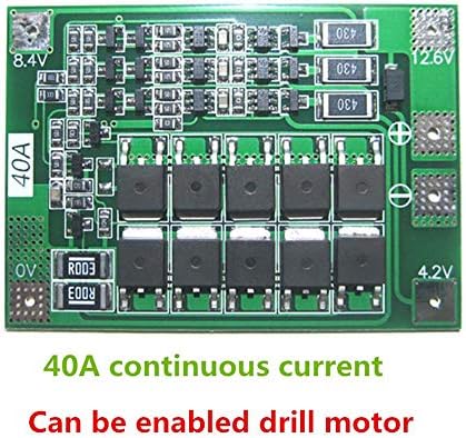 SYM 3S 40A Li-ion Lithium Battery Charger Protection Board PCB BMS For Drill Motor 11.1V 12.6V Lipo Cell Module with Balance