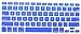 Waterproof Silicone Keyboard Cover for MacBook Pro (Dark Blue) Comes with Free How to Live Stress Free Ebook